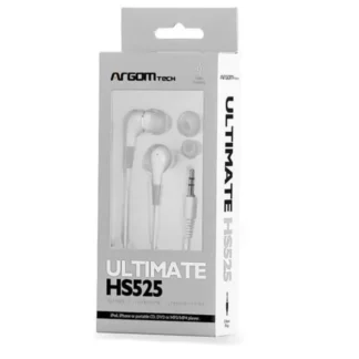 AURICULAR ERGONÓMICO BLANCO ARGOM ARG-HS-0525W