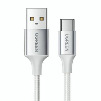 CABLE UGREEN USB-A 2.0 A USB-C 1M BLANCO US288