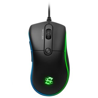 MOUSE GAMER SHARKOON SKILLER SGM2 USB NEGRO 6400 DPI RGB