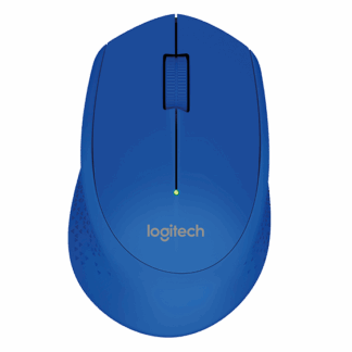 MOUSE LOGITECH M280 INALÁMBRICO USB AZUL 1000 DPI SILENT