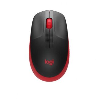 MOUSE LOGITECH M190 INALÁMBRICO USB ROJO 1000 DPI