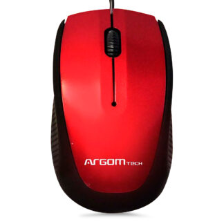 MOUSE ARGOM USB ROJO ARG-MS-0014R