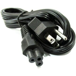CABLE DE PODER TIPO TRÉBOL 2FT NEGRO ACO6CO5US