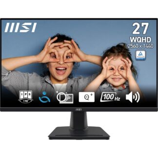 MONITOR MSI PRO MP275Q 27" WQHD 100HZ IPS HDMI DISPLAYPORT NEGRO
