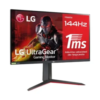 MONITOR GAMING LG ULTRAGEAR 27GN65R-B 27" FULL HD 144HZ IPS HDMI DISPLAYPORT PLANO NEGRO
