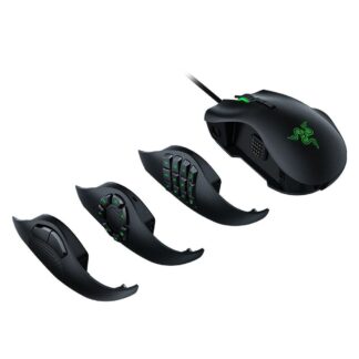 MOUSE GAMER RAZER NAGA TRINITY USB NEGRO RGB 16000 DPI 3 CARAS INTERCAMBIABLES
