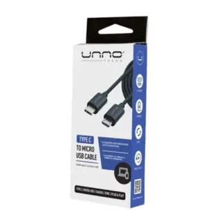 CABLE UNNO TEKNO USB-C A MICRO USB 1.5M CB4058BK