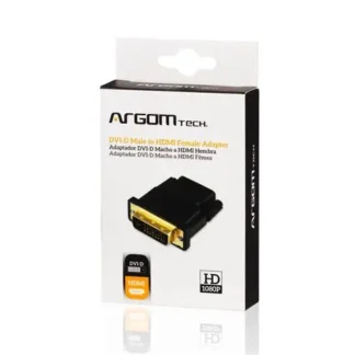 ADAPTADOR DVI-D MACHO A HDMI HEMBRA ARGOM ARG-CB-1320
