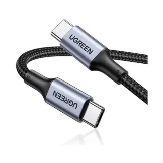 CABLE UGREEN USB-C A USB-C 1M NEGRO US316