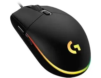 MOUSE GAMER LOGITECH G203 LIGHTSYNC USB NEGRO 8000 DPI RGB