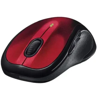 MOUSE LOGITECH M510 INALÁMBRICO USB ROJO 1000 DPI ERGONÓMICO