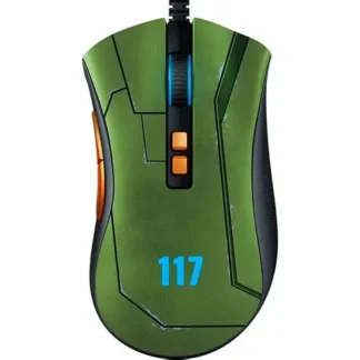 MOUSE GAMER RAZER DEATHADDER V2 HALO INFINITE USB VERDE RGB 20000 DPI EDICIÓN LIMITADA