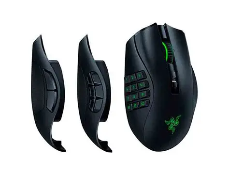 MOUSE GAMER RAZER NAGA PRO INALÁMBRICO USB NEGRO RGB 20000 DPI 3 CARAS INTERCAMBIABLES - Image 2