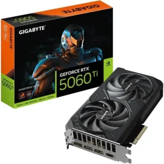TARJETA DE VIDEO GIGABYTE RTX 5060 TI WINDFORCE 8G GDDR7 HDMI DP PCI-E 4.0