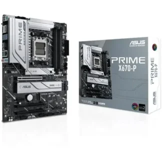 TARJETA MADRE ASUS PRIME X670-P DDR5 AM5 ATX HDMI USB4 M.2 2.5G RGB