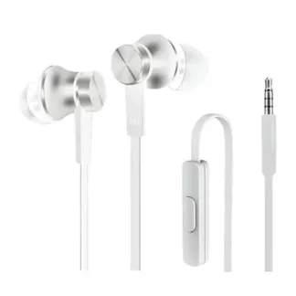 AUDÍFONO XIAOMI IN-EAR BASIC PLATA CON MICRÓFONO