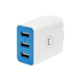 CARGADOR DE PARED UNNO TEKNO 2 PUERTOS USB 3.4A BLANCO PW5053WT