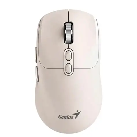 MOUSE GENIUS NX-8080S INALÁMBRICO BLUETOOTH/USB BEIGE 1600 DPI SILENCIOSO