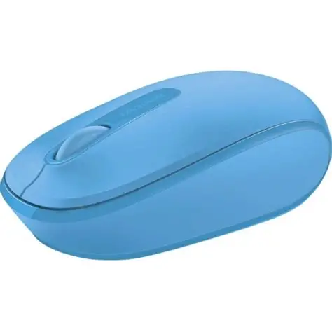 MOUSE MICROSOFT 1850 INALÁMBRICO USB AZUL CYAN 1000 DPI - Image 3