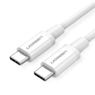 CABLE UGREEN USB-C A USB-C 1M BLANCO US264