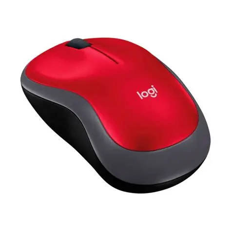 MOUSE LOGITECH M185 INALÁMBRICO USB ROJO 1000 DPI - Image 2