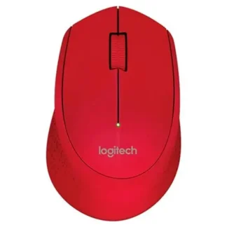 MOUSE LOGITECH M280 INALÁMBRICO USB ROJO 1000 DPI SILENT