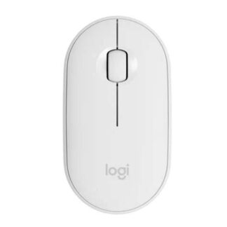 MOUSE LOGITECH PEBBLE M350 INALÁMBRICO BLANCO 1000 DPI SILENT