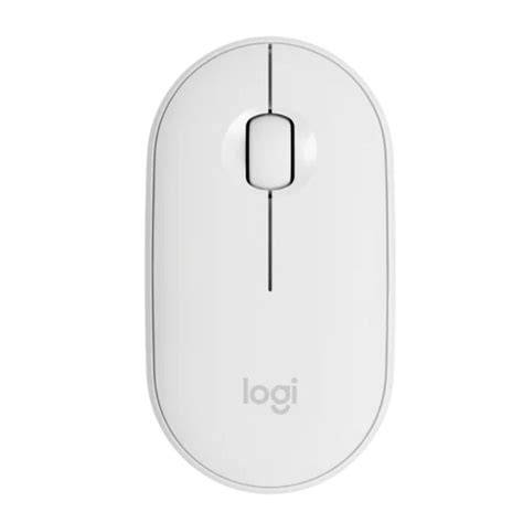 MOUSE LOGITECH PEBBLE M350 INALÁMBRICO BLANCO 1000 DPI SILENT