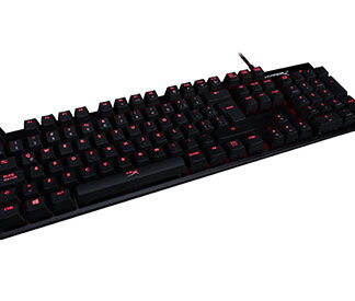 TECLADO KINGSTON GAMER MECANICO HYPERX ALLOY CHERRY BROWN ILUMINADO