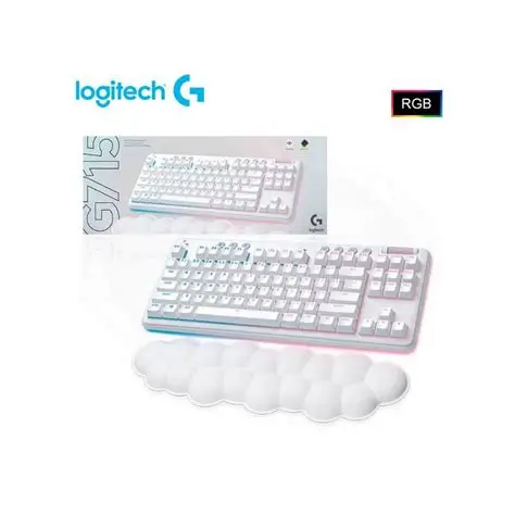 TECLADO LOGITECH G715 GAMING OFF WHITE INALÁMBRICO ESPAÑOL - Image 2