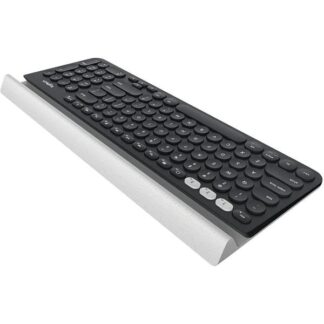 TECLADO LOGITECH INALAMBRICO K780 MULTI-DEVICE CON SOPORTE PARA TABLET DARK GREY /SPECKLED WHITE