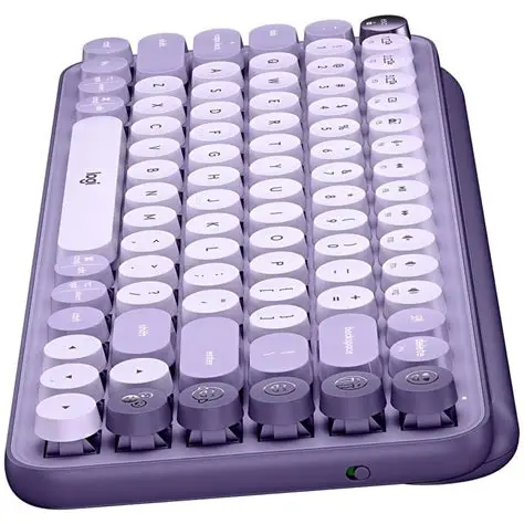 TECLADO LOGITECH INALAMBRICO POP MECHANICAL WITH EMOJI LAVEN BT - Image 2