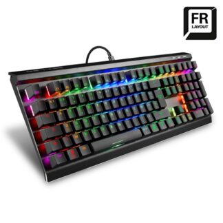 TECLADO SHARKOON USB MECHANICAL RGB SGK60 BOX WHITE US