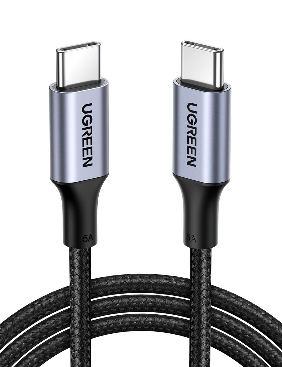 CABLE UGREEN USB-C A USB-C 1M NEGRO US316 - Image 2