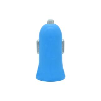 CARGADOR USB PARA CARRO ONE BLUE ECR-201 5V 1A AZUL