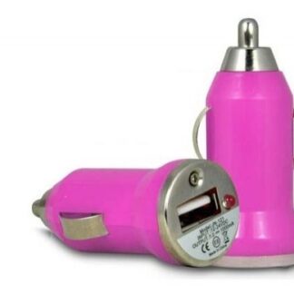 CARGADOR PARA CARRO ONE PINK ECR-201