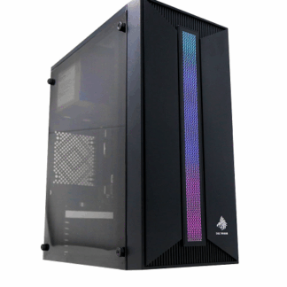 CASE GAMER EAGLE WARRIORS CM16KTRA001C MICRO-ATX RGB H350 USB AUDIO NEGRO