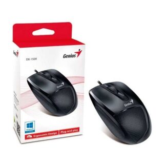 MOUSE GENIUS DX-150X ALÁMBRICO USB NEGRO 1200 DPI