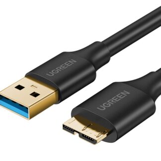 CABLE UGREEN USB-A A MICRO USB 3.0 5GBPS 1M NEGRO US130