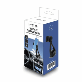 SOPORTE DE CELULAR PARA AUTO UNNO SHORT NECK CH3003BK