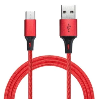 CABLE XIAOMI USB-C TRAMADO 1M ROJO 18863
