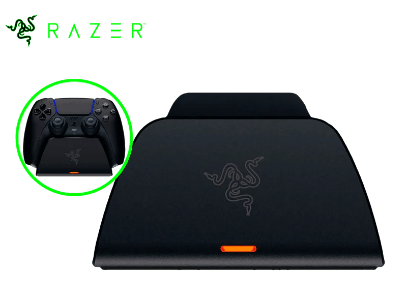 BASE CARGADOR RÁPIDO RAZER PARA PS5 CONTROLES - Image 2