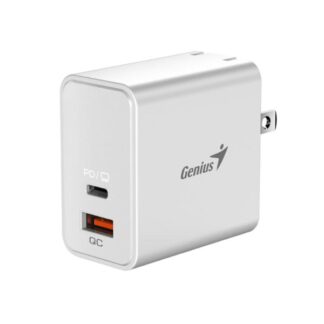 ADAPTADOR GENIUS DE PARED RS2 PD-65AC 65W BLANCO