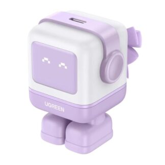CARGADOR UGREEN CD359 ROBOT NEXODE PD GaN USB-C 30W MORADO