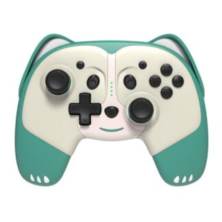 GAME PAD EAGLE WARRIOR EG09B COMPATIBLE CON NINTENDO SWITCH INALÁMBRICO BLUETOOTH VERDE