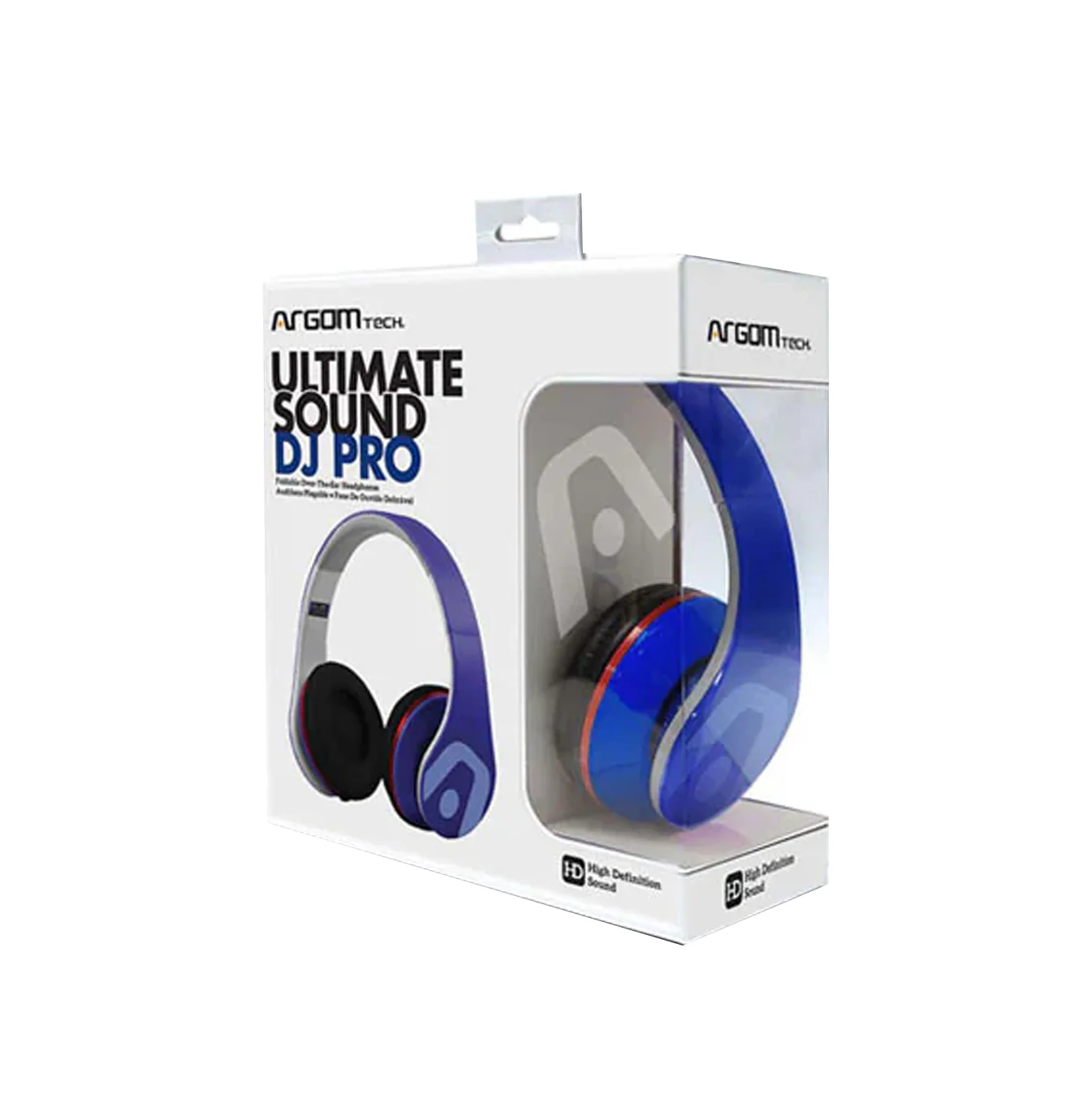 HEADSET ARGOM ULTIMATE DJ PRO BLUE ARG-HS-2441L - Image 3