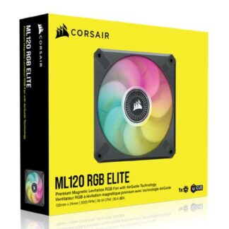 ABANICO GAMER CORSAIR ML120 LED ELITE MAGNETIC LEVITATION