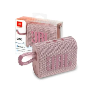PARLANTE JBL GO3 BLUETOOTH IMPERMEABLE PINK