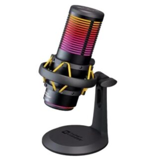 MICRÓFONO RGB THONET & VANDER VX320 ALÁMBRICO USB  NEGRO