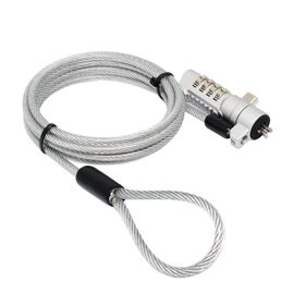 CANDADO DE SEGURIDAD UNNO TEKNO PARA PORTÁTIL COMBINACIÓN NANO-SLOT KL6015SV